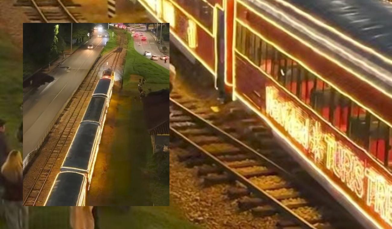 Rieles prendidos en Navidad Bogotá activa tramo férreo de 40 km