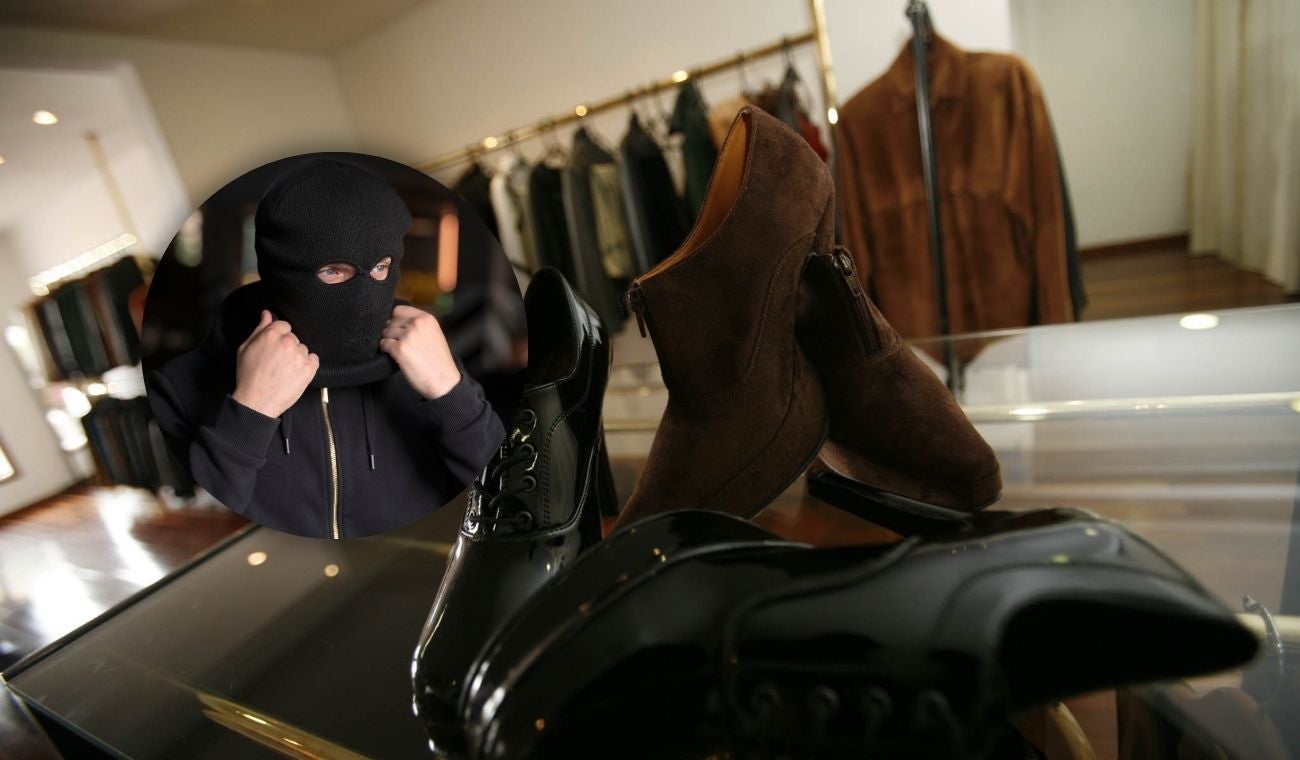 Robo a comerciante de cuero y zapatería