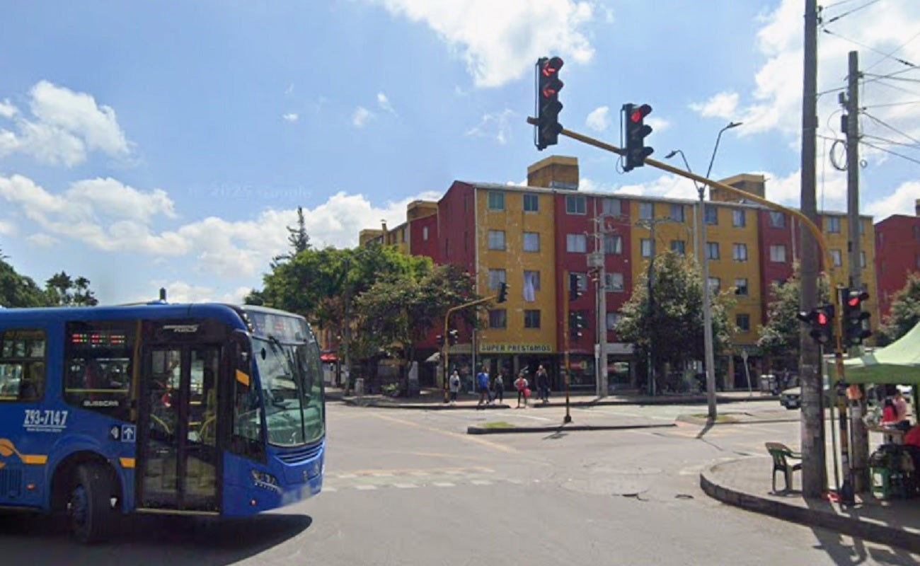 Semáforo inactivo en Bogotá