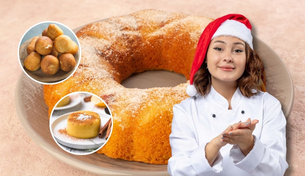 Cómo preparar torta de buñuelo y natilla paso a paso con ingredientes