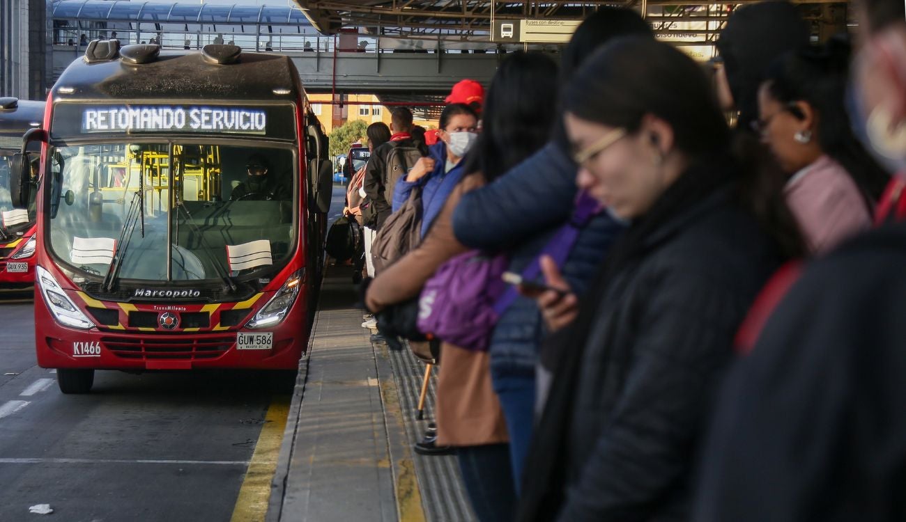 Tránsito complicado en TransMilenio este jueves