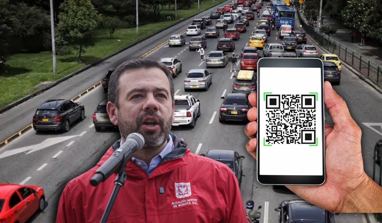 Vehículos tendrán que sacar código QR: Galán tiene lista la norma