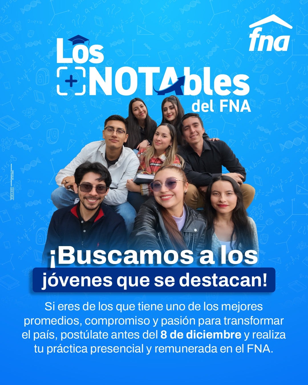 FNA prácticas remuneradas por $2,5 millones