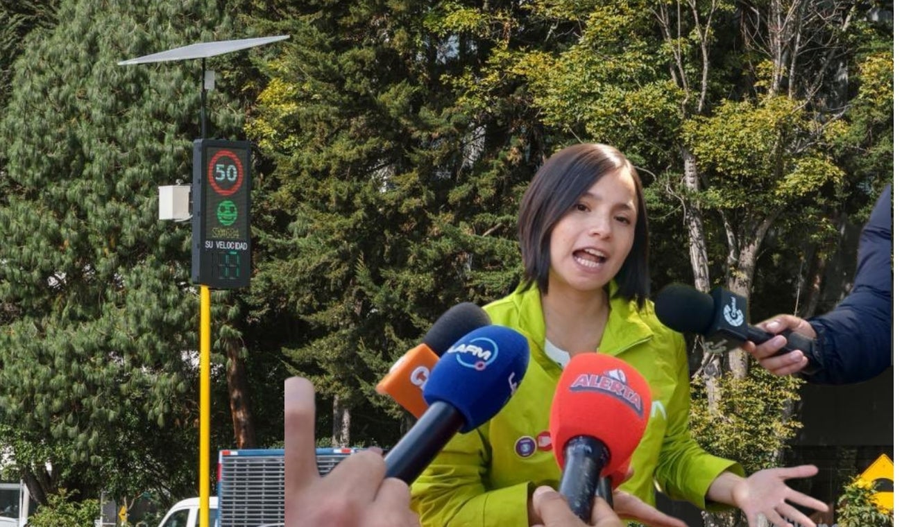 Nuevos paneles informativos de velocidad en Bogotá