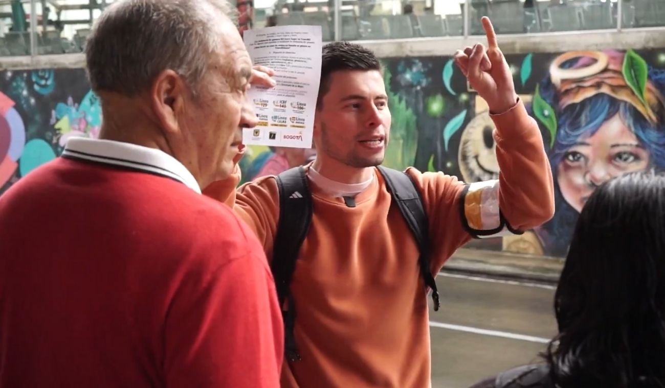 Colados hicieron de gestores de convivencia en TransMilenio