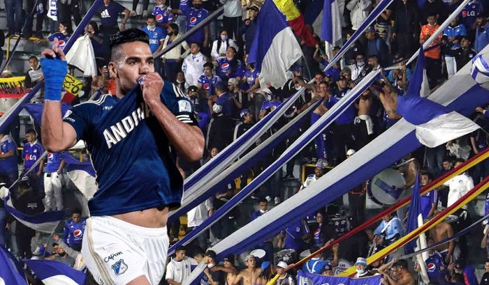 Falcao vuelve a ponerse la camiseta de Millonarios para su último baile