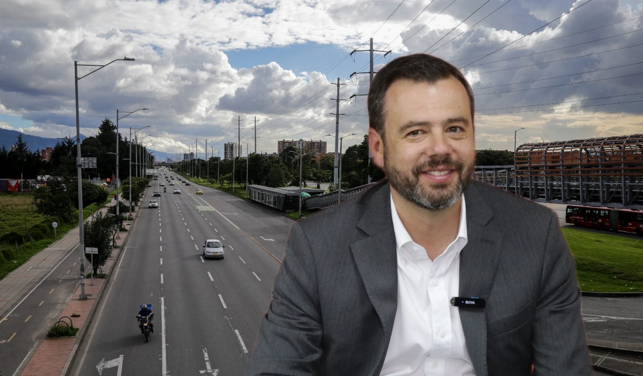 Alcalde Carlos Fernando Galán celebra la licencia para ampliar la autopista Norte