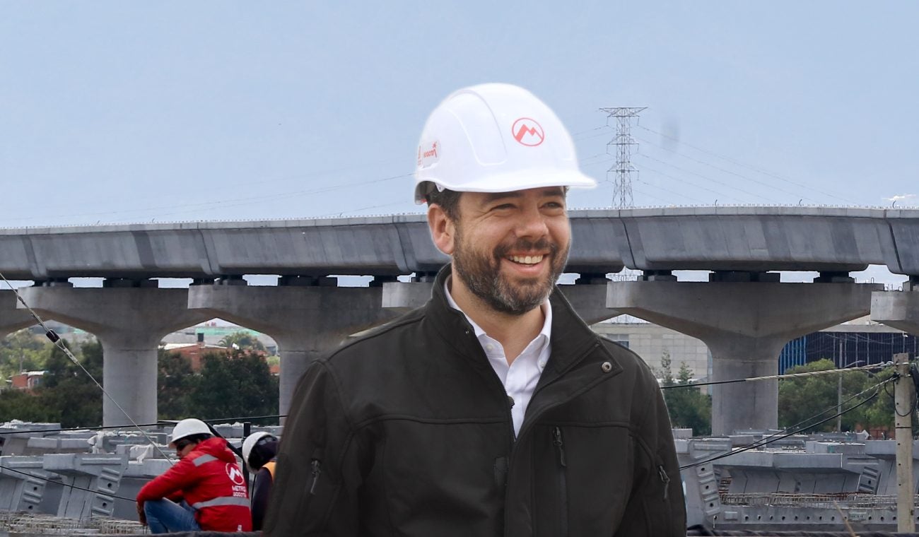 "Otro hito para el Metro de Bogotá: llegamos a 10 kilómetros de viaducto construido": Carlos Fernando Galán