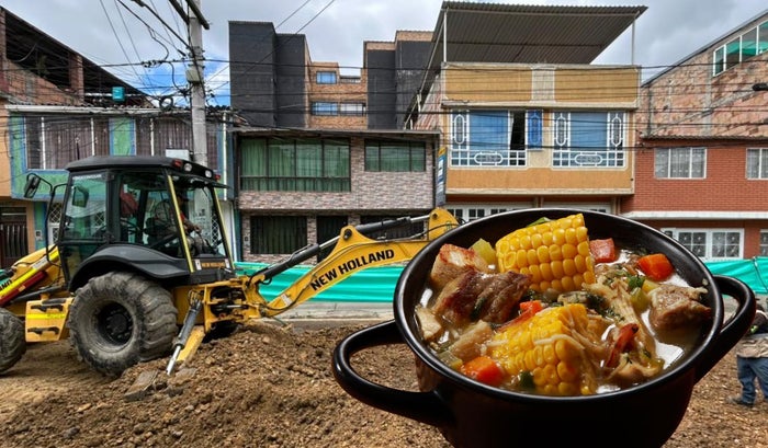 Kennedy sacó la olla y alistó la gallina vía arreglada se celebrará con sancocho