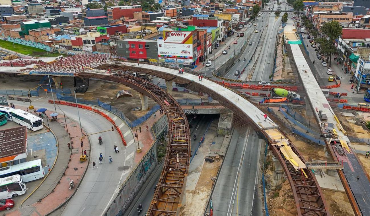 Obra del puente de Venecia