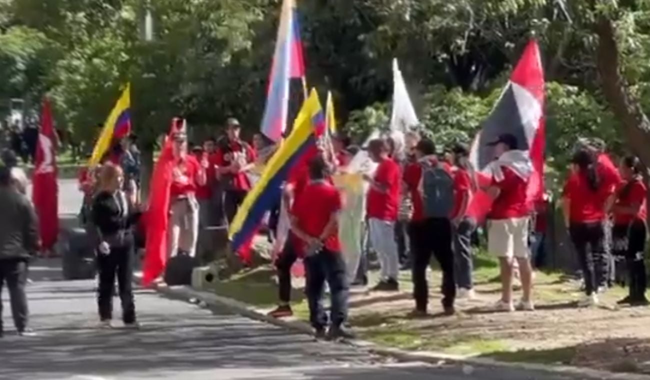 Protestas en Bogotá