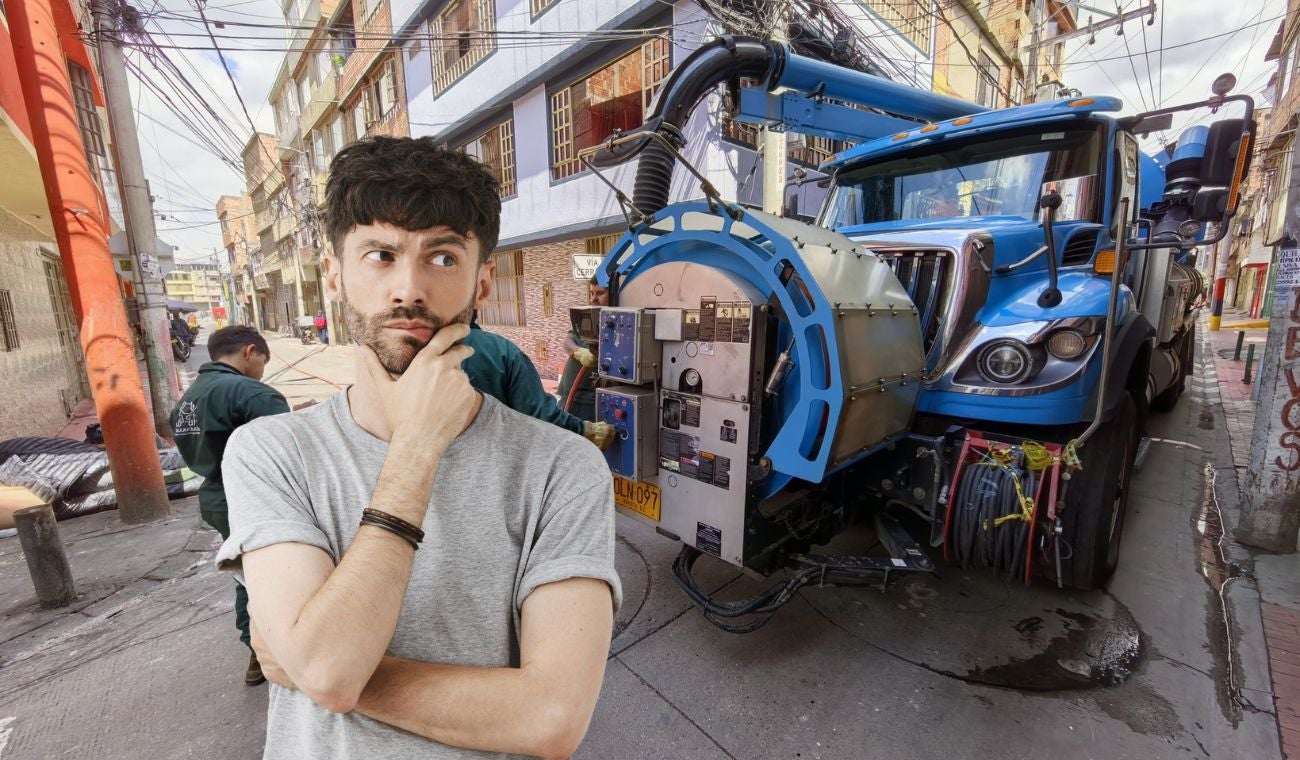 Puente Aranda sin agua