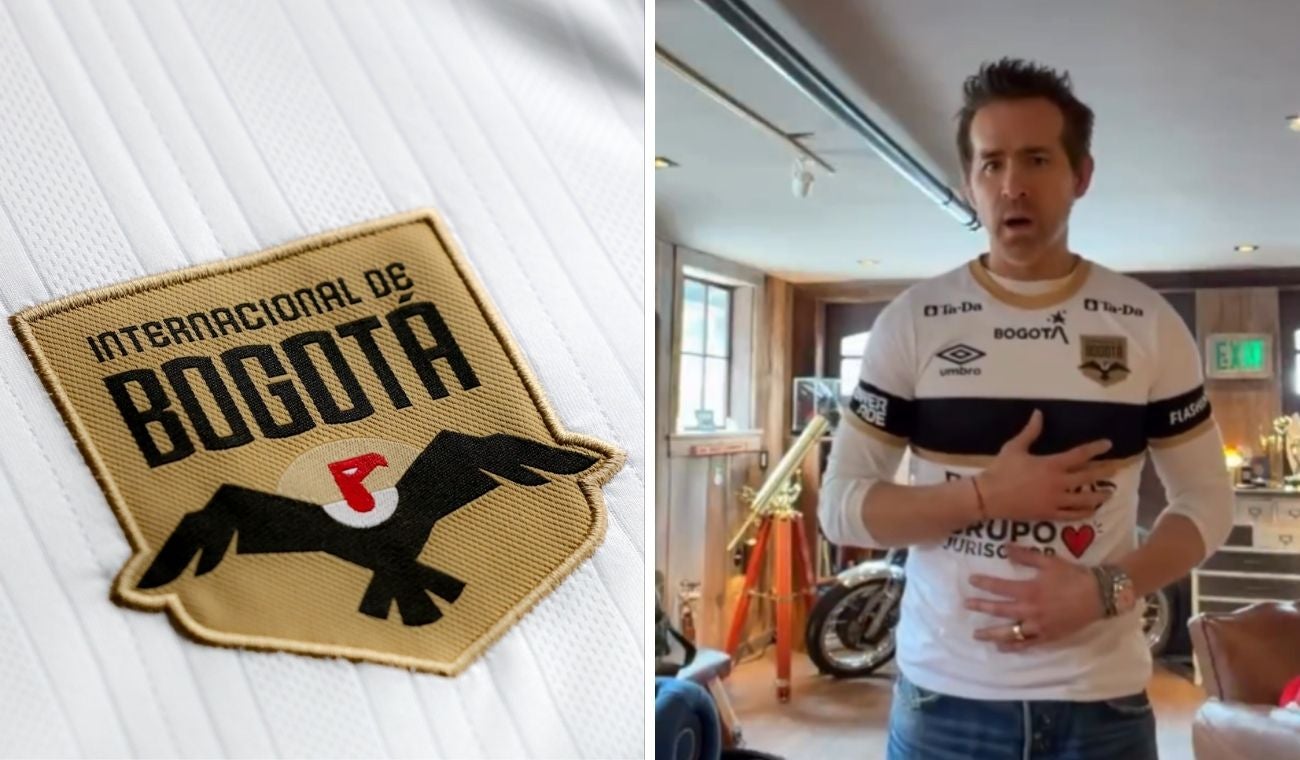 Ryan Reinolds, hincha del Inter de Bogotá