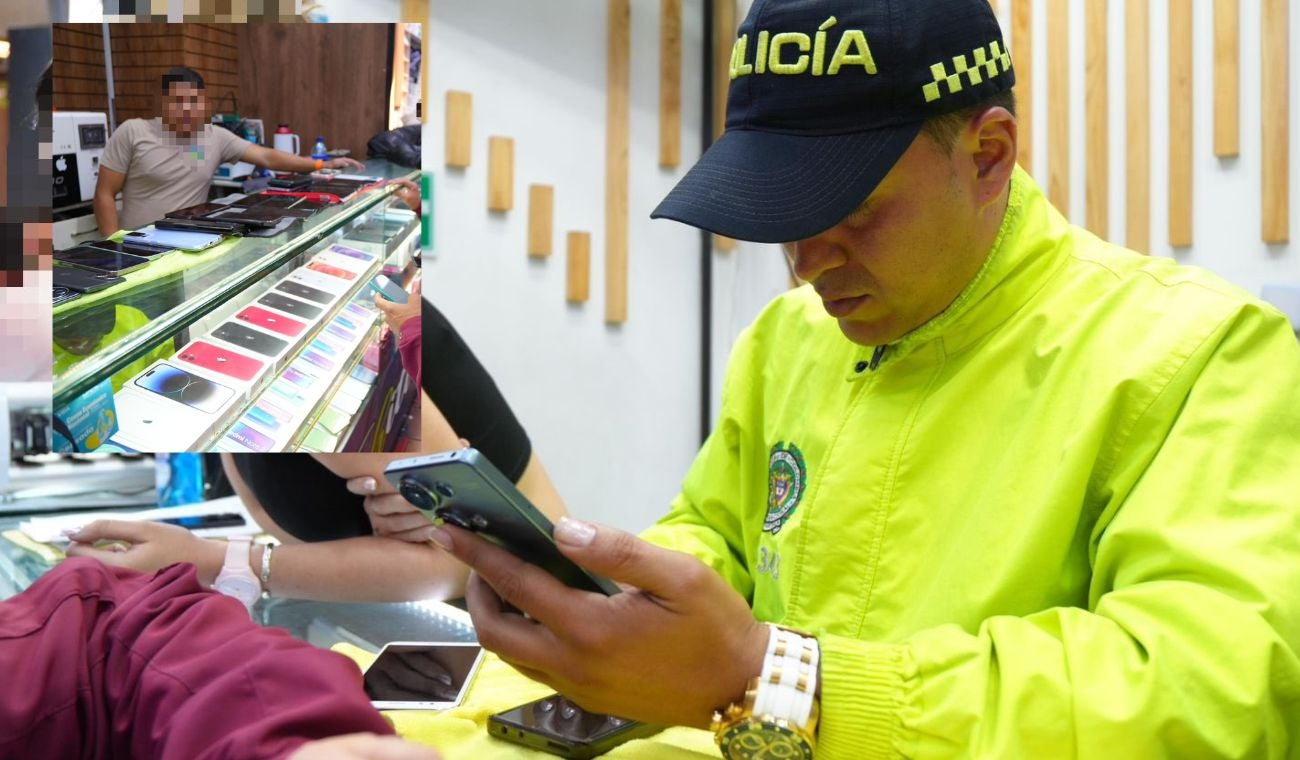 Se acabó la vitrina de celulares robados operativo duró tres horas
