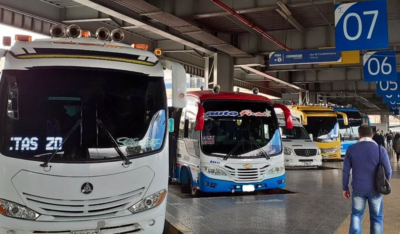 Así quedaron las tarifas de buses intermunicipales en Cundinamarca 2026