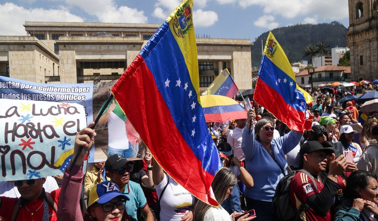 Venezolanos en Bogotá