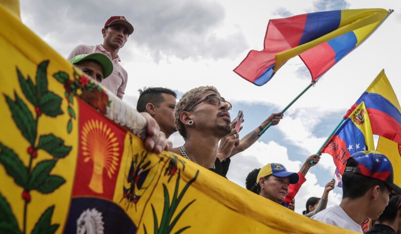 Venezolanos en Bogotá