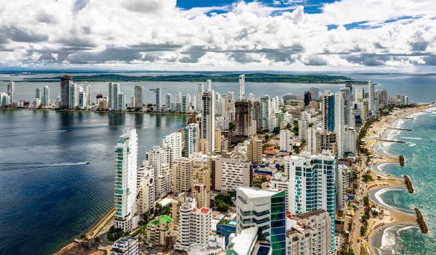 Panorámica de Cartagena de Indias