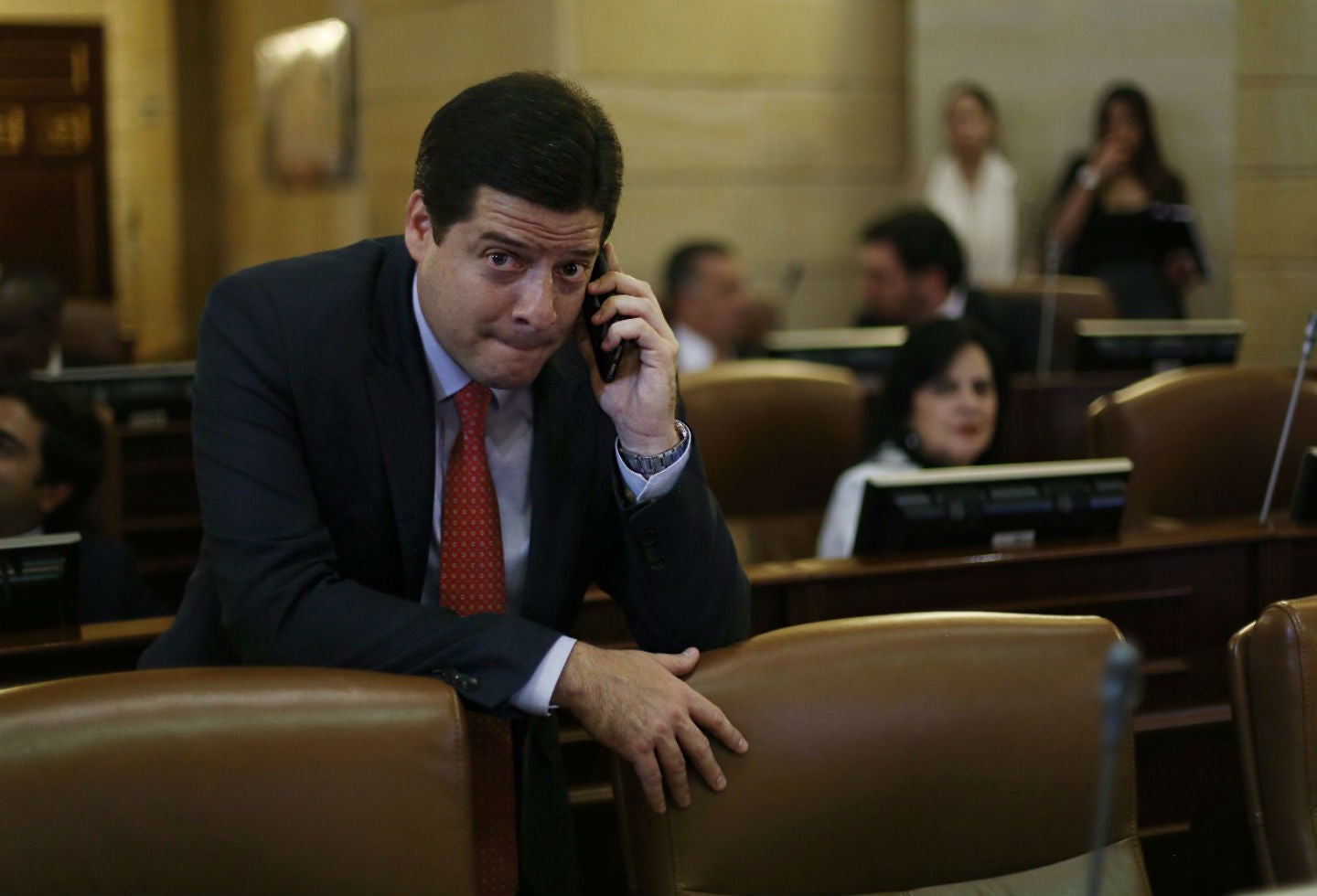 Mauricio Gómez Amín, senador del Partido Liberal