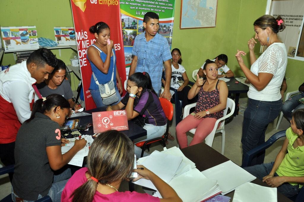 plan piloto de discapacitados en Cartagena.