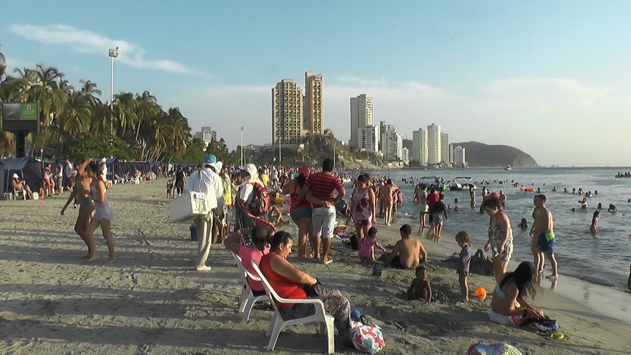 Masiva llegada de visitantes a Santa Marta en temporada alta