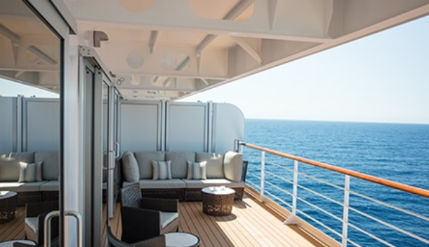 Esta será la vista que muchos viajeros del crucero disfrutaran durante su viaje.