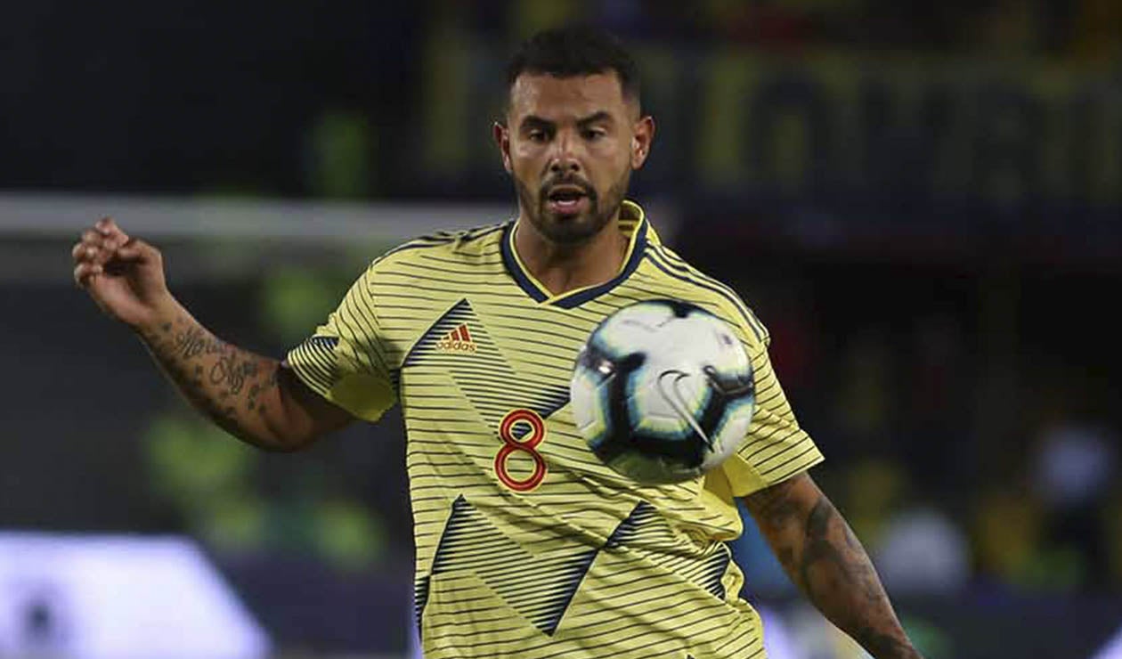 Edwin Cardona, volante de la Selección Colombia
