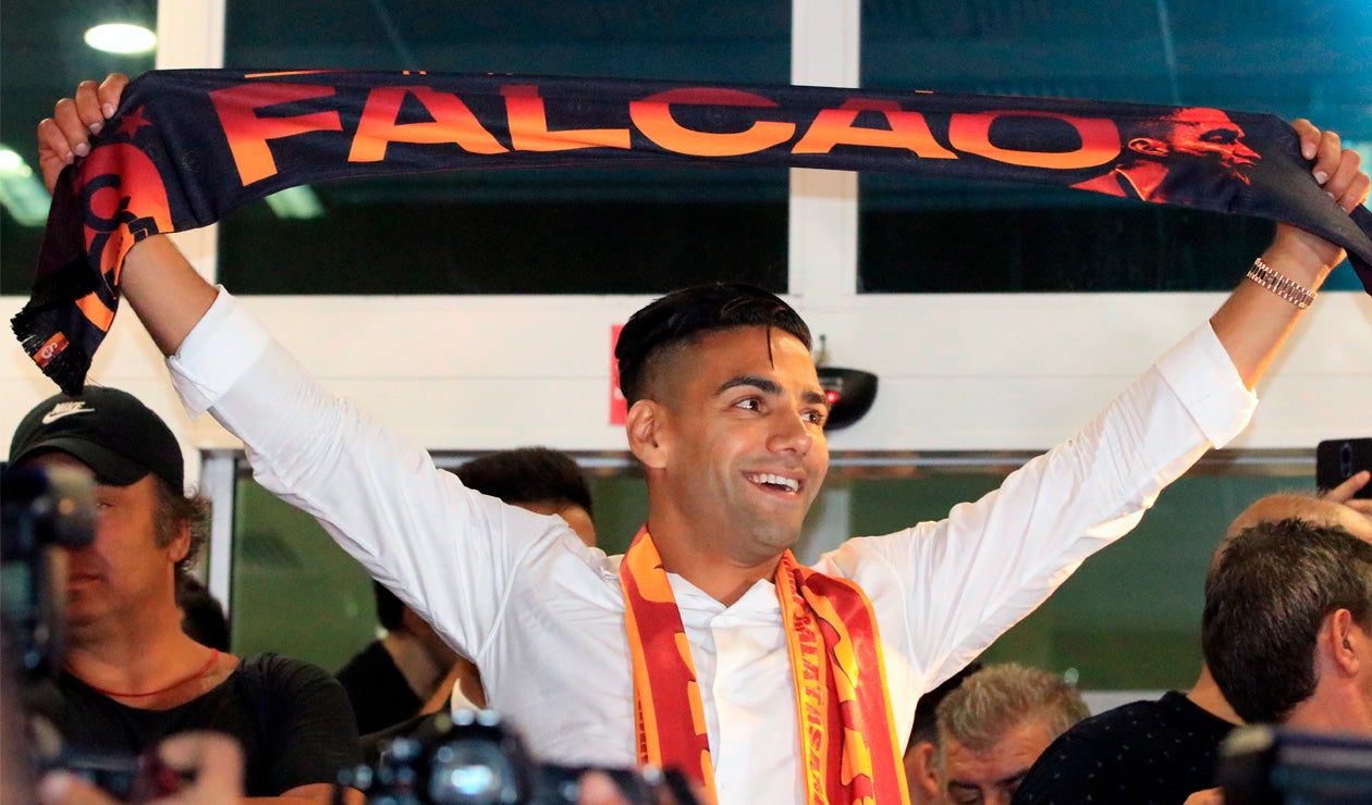 Falcao, Galatasaray, Presentación