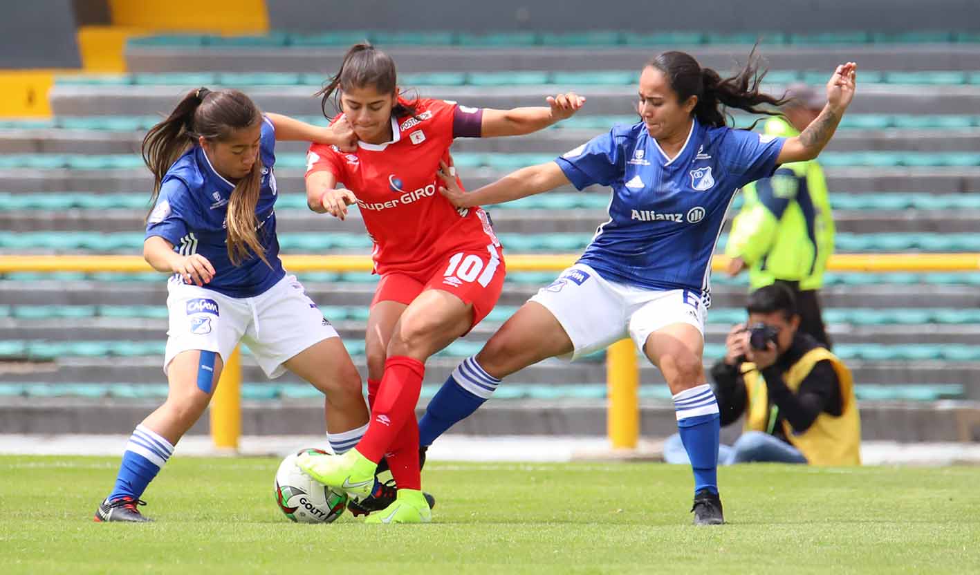 Millonarios vs América, Liga femenina