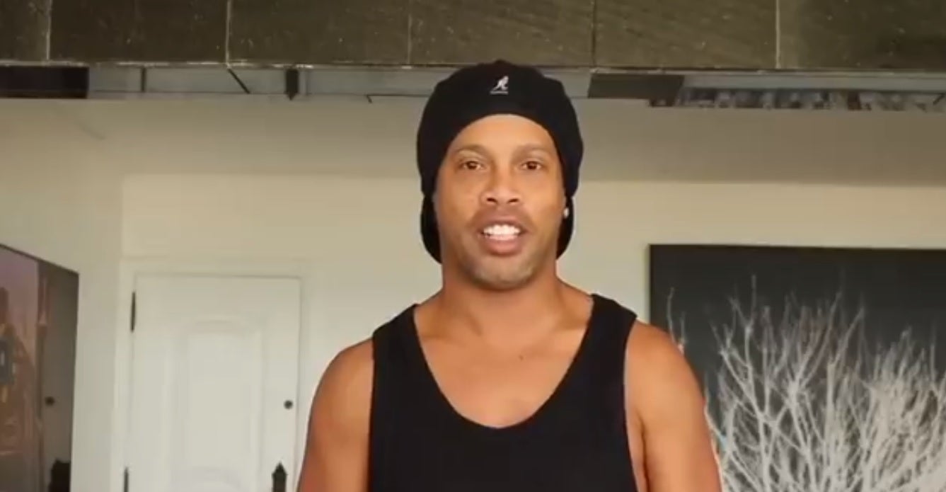 Ronaldinho, exjugador brasileño