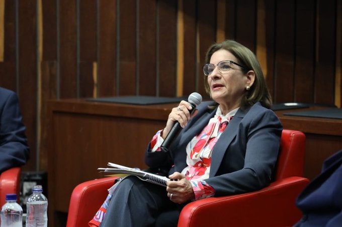 Ministra de Justicia y del Derecho, Margarita Cabello.
