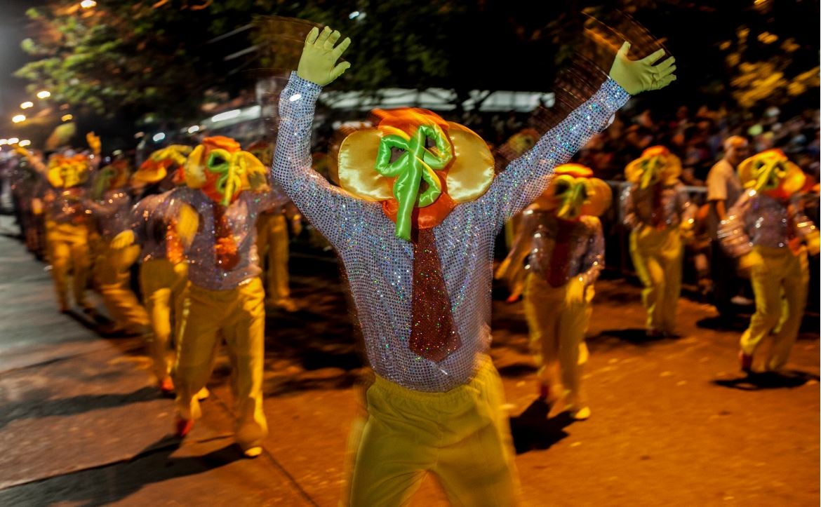 Noche de Guacherna, antes del Carnaval de Barranquilla.