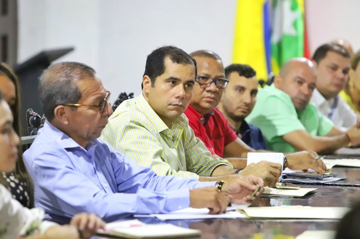 Primera reunión Oficial Alcalde y Concejales