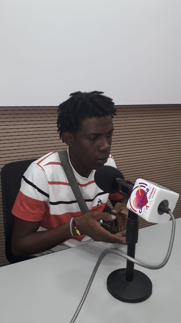 El cantante de champeta dice que le pusieron 15 gramos de cocaìna un CAI