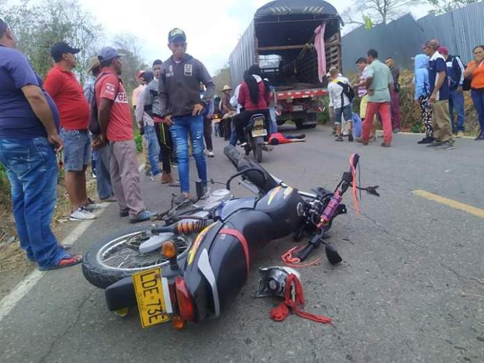 La víctima fatal quedó tendido