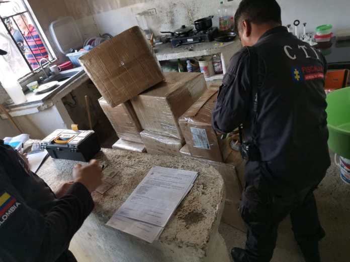 En un parqueadero cerca a un puerto de Cartagena fue hallada la droga