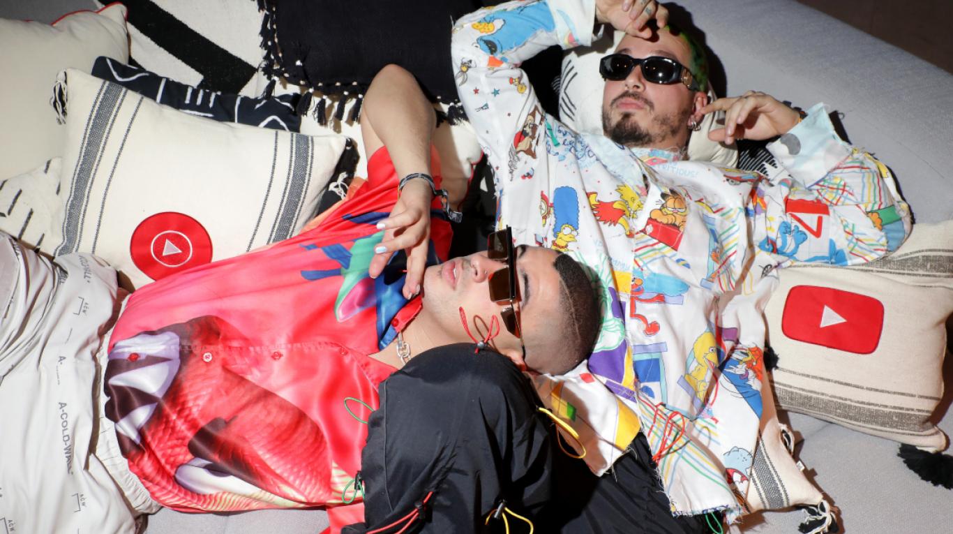 J Balvin y Bad Bunny