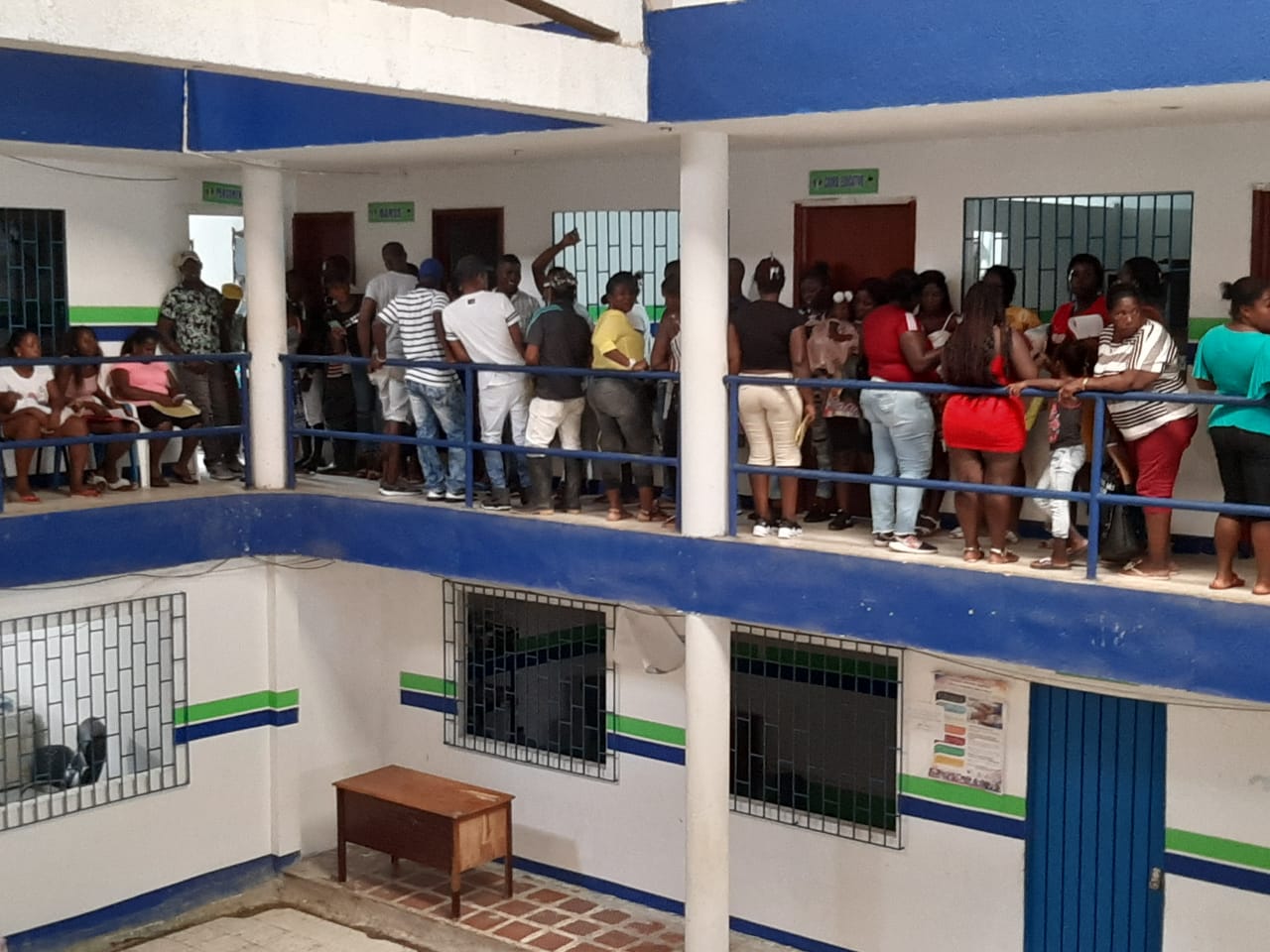 En un albergue permanecen 150 familias desplazadas