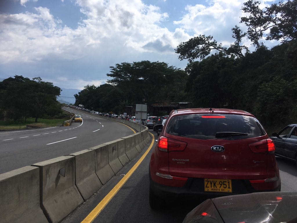 La falta de vías es la principal problemática de los trancones en Cartagena