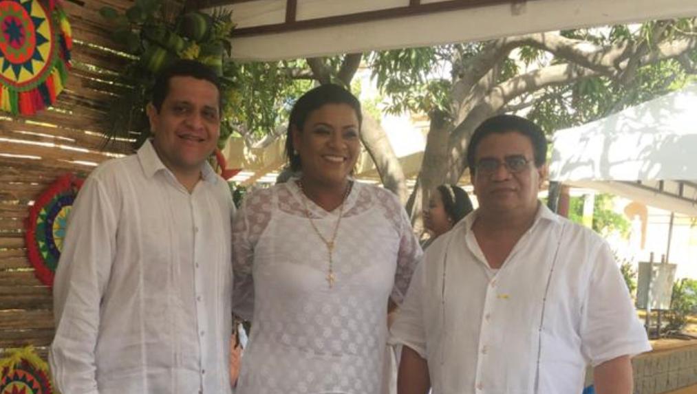 El Guajira Jorge Guevara Fragozo, compartió con la presidente de la Asamblea Oriana Zambrano