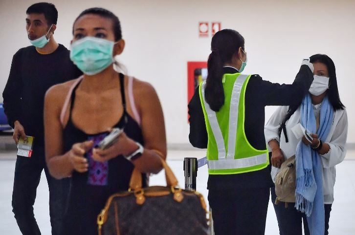 Coronavirus aeropuertos