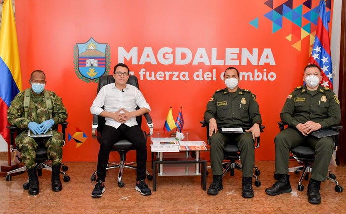 Gobernación, Magdalena, Santa Marta, Policia, Ejercito