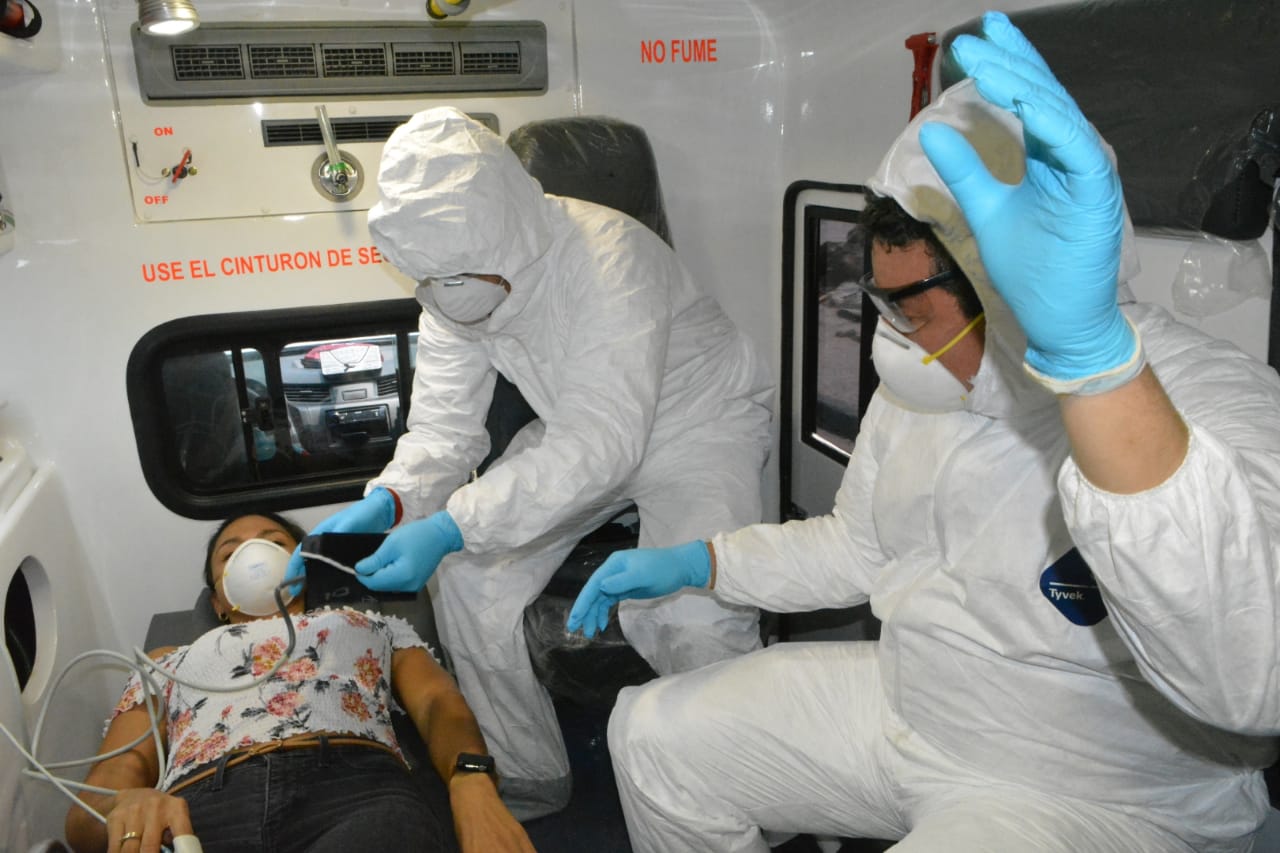 El ejercicio se realizó para revisar la capacidad de atención del Hospital Universitario de Caribe