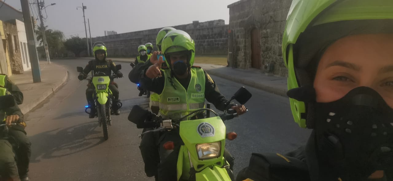 La fuerza pública necesita que las personas acaten la ley