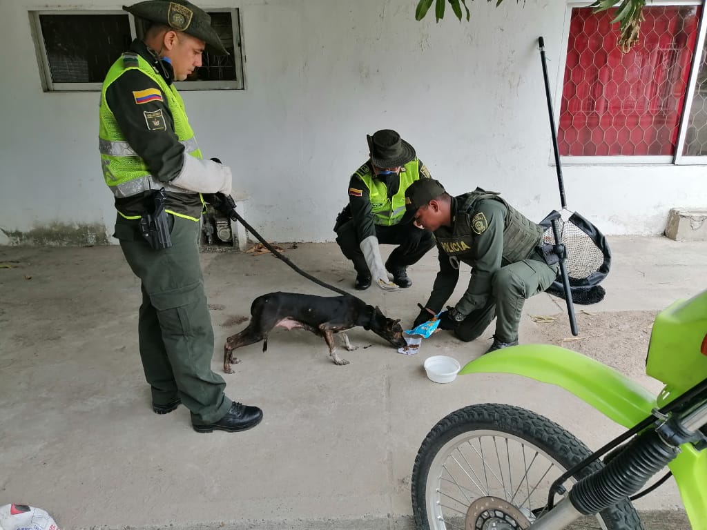 Hasta Magangué llegaron los uniformados