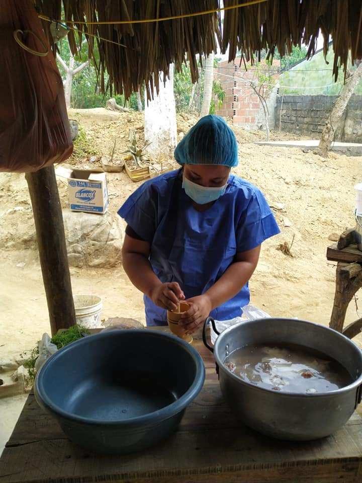 Con alimentos de protección preparan los alimentos