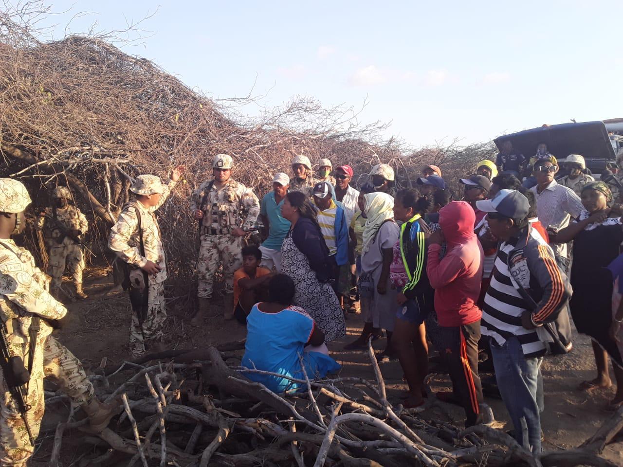 Bloqueos de indígenas en la Alta Guajira