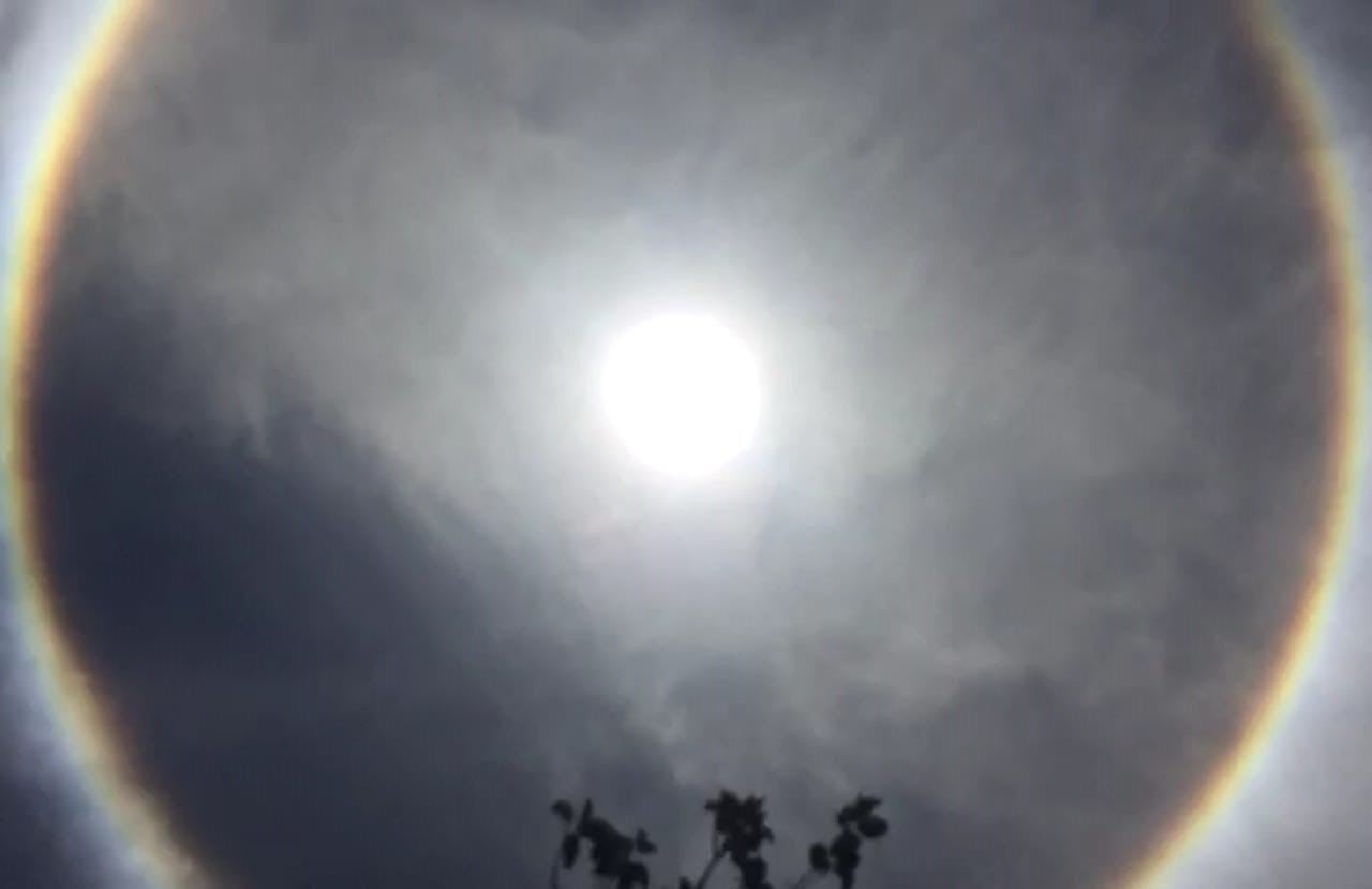 cientos de personas en el caribe lograron ver el espectaculo en el cielo