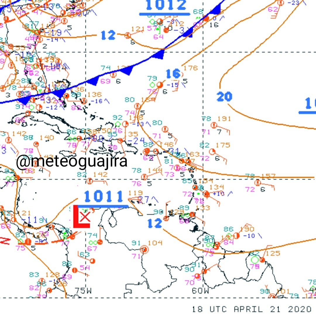Un sistema de baja presión habría ocasionado las fuertes lluvias y vientos
