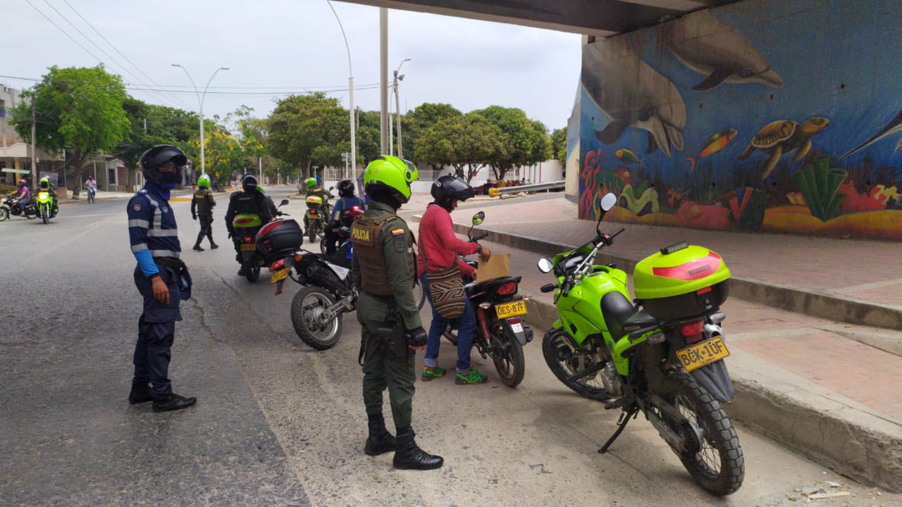 Policía, Santa Marta, Transito, Magdalena, Covid - 19